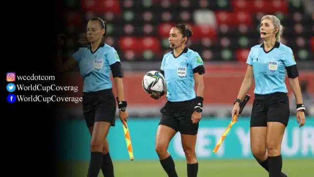 World Cup has 3 women set to referee matches in Qatar.