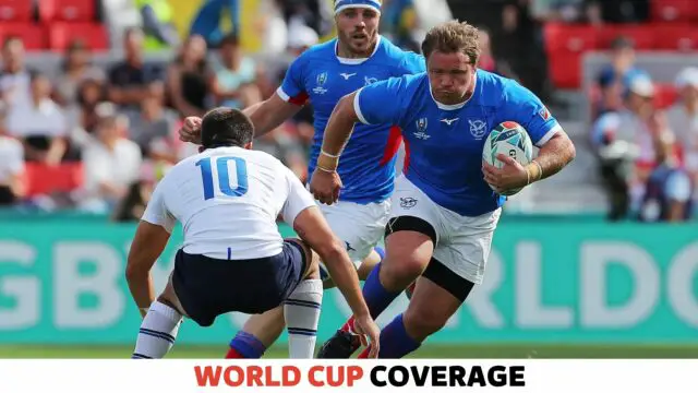 Italy vs Namibia Rugby World Cup