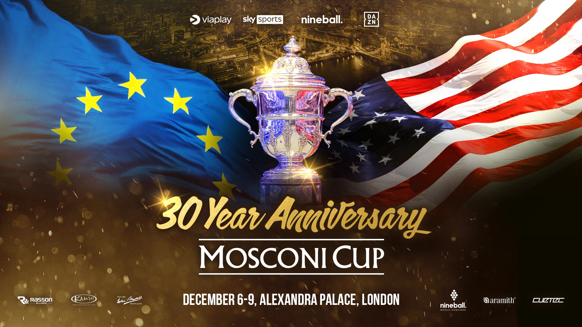 Here's Where to Watch Mosconi Cup 2023 Live Online